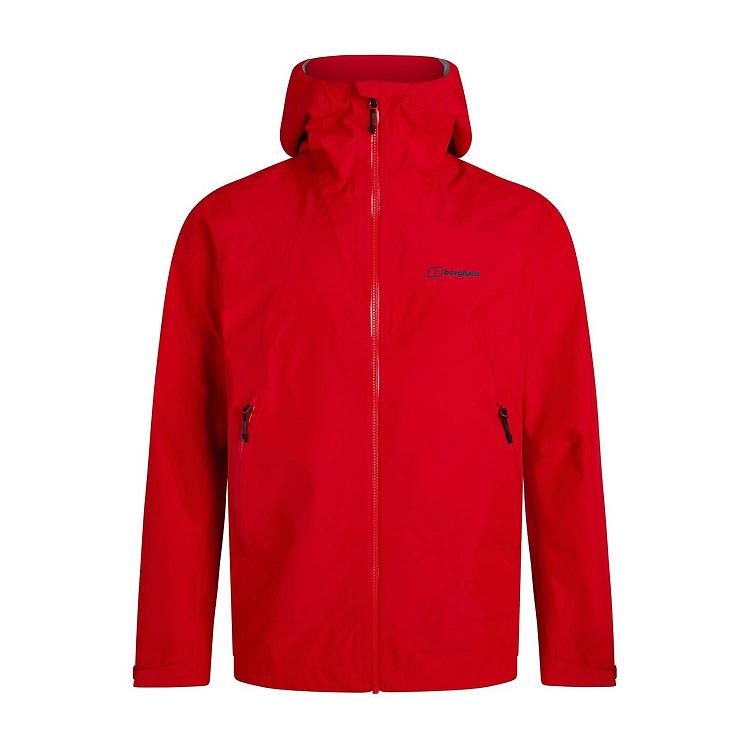 Pánska Nepremokavá Bunda Berghaus Gore Tex Paclite Peak Červené Slovensko 4819SXIPT